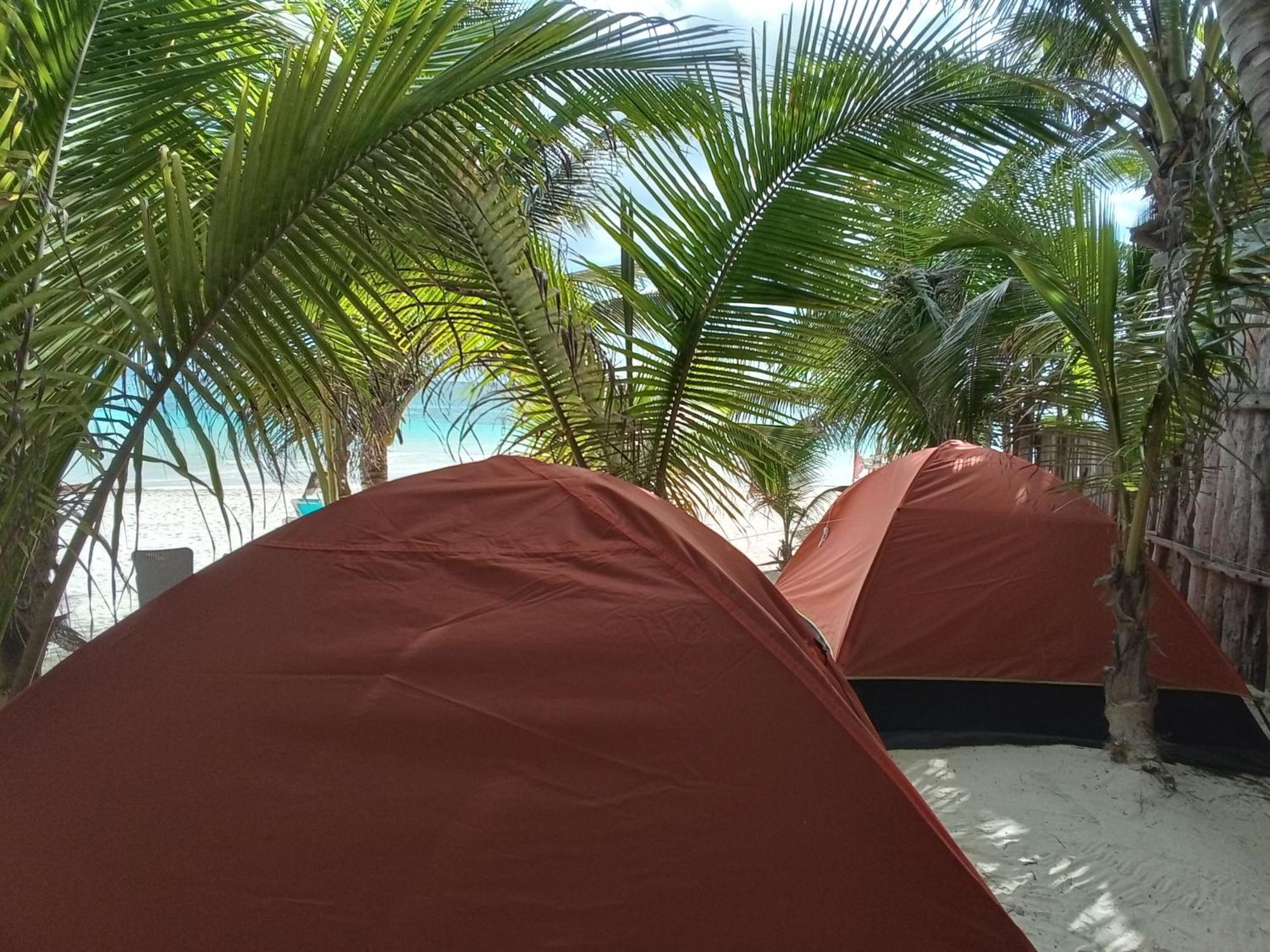 Chavez Eco Beach Camping And Cabanas Tulum Pokój zdjęcie